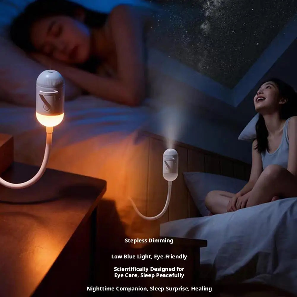 Aurora Galaxy Projector — USB star projector, product photo