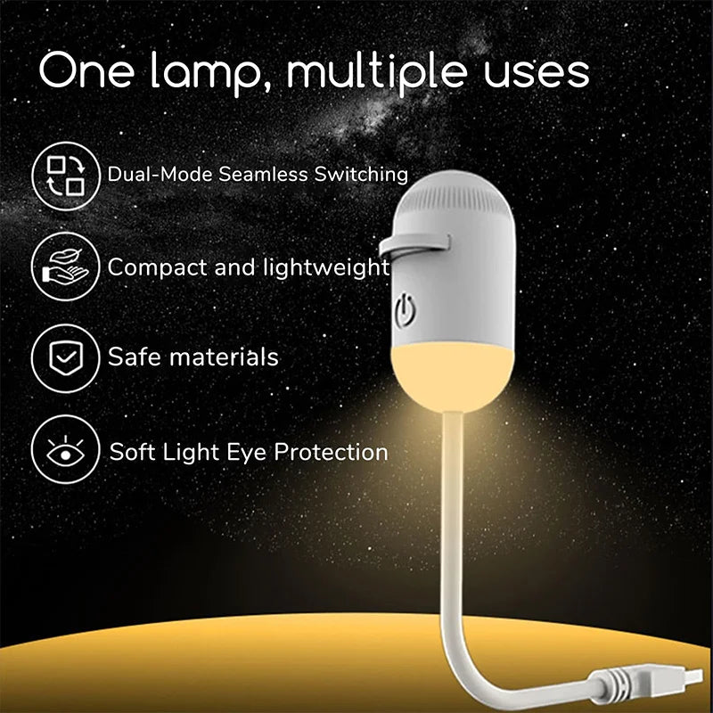 Aurora Galaxy Projector — USB star projector, product photo