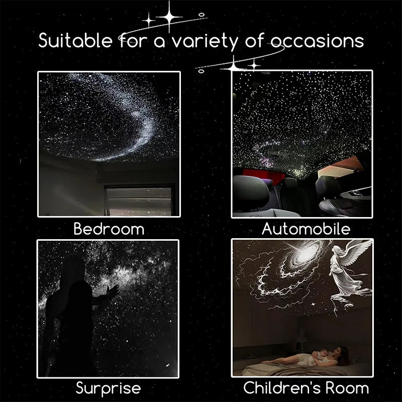 Aurora Galaxy Projector — USB star projector, product photo
